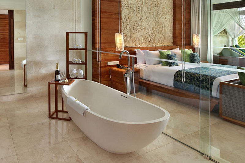 resin terrazzo bathtub