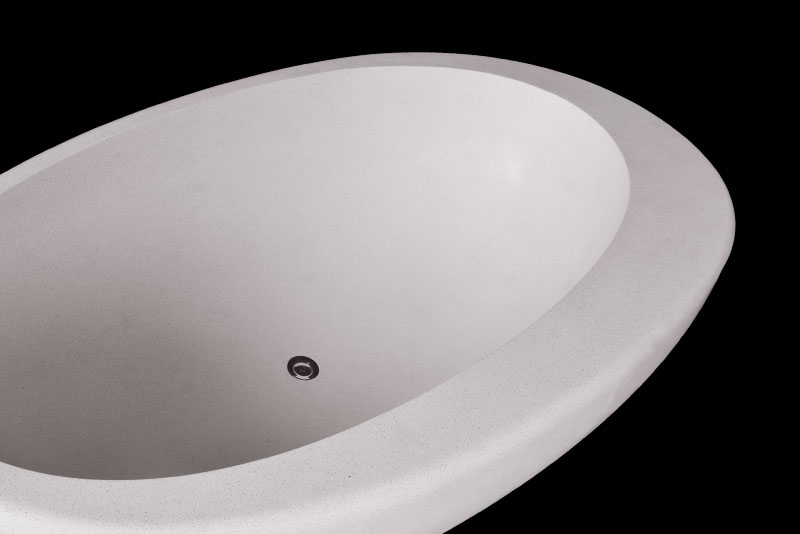 resin terrazzo bathtub