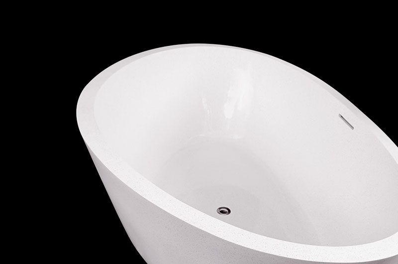 resin terrazzo bathtub