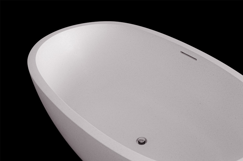 resin terrazzo bathtub